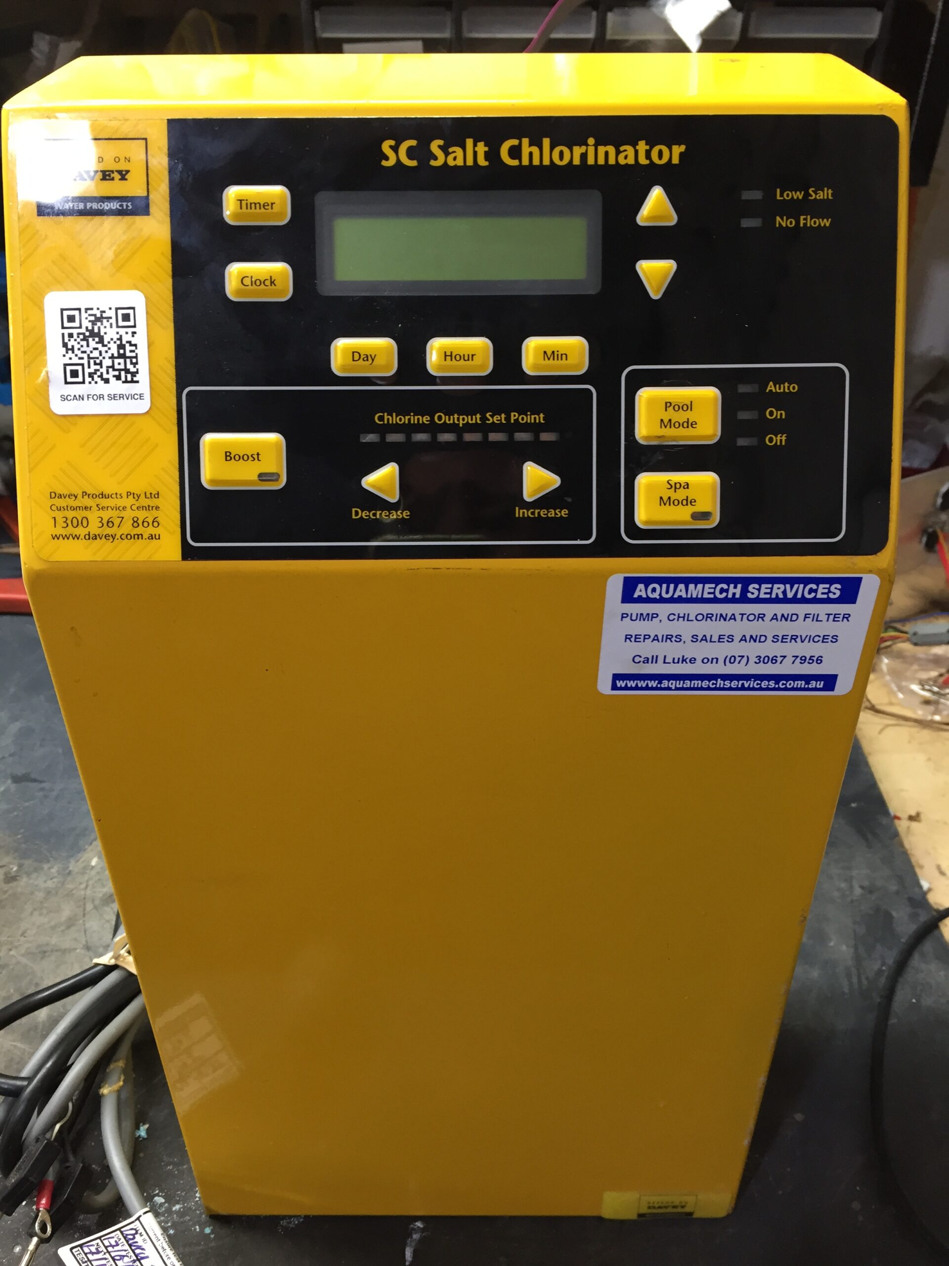 Davey SC7T Chlorinator – Reconditioned – 12 month warranty